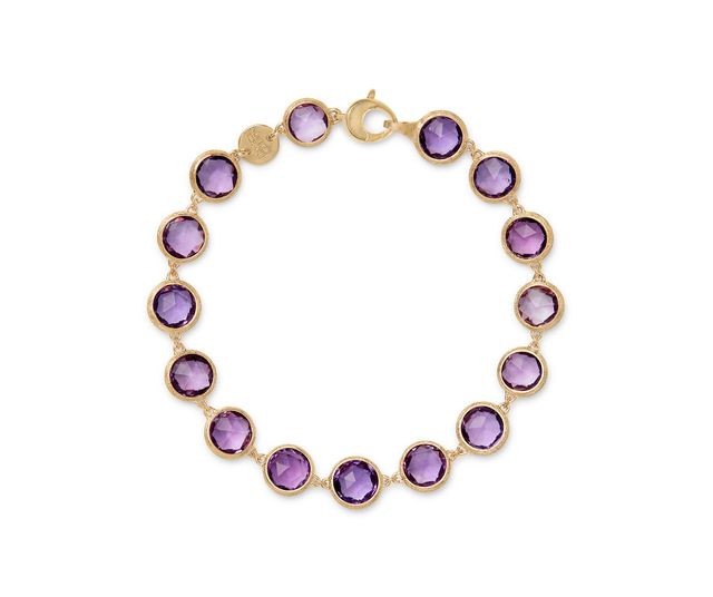 18Y AMETHYST BRAC 7"JAIPUR