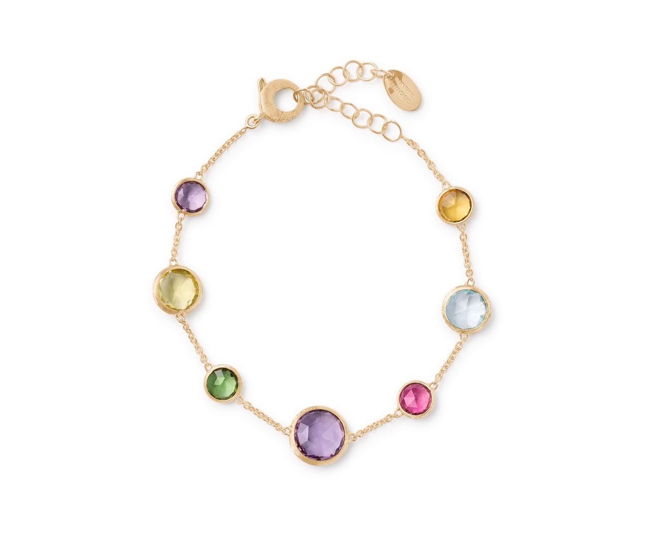 Marco Bicego 18K Gold Mixed Stone Bracelet
