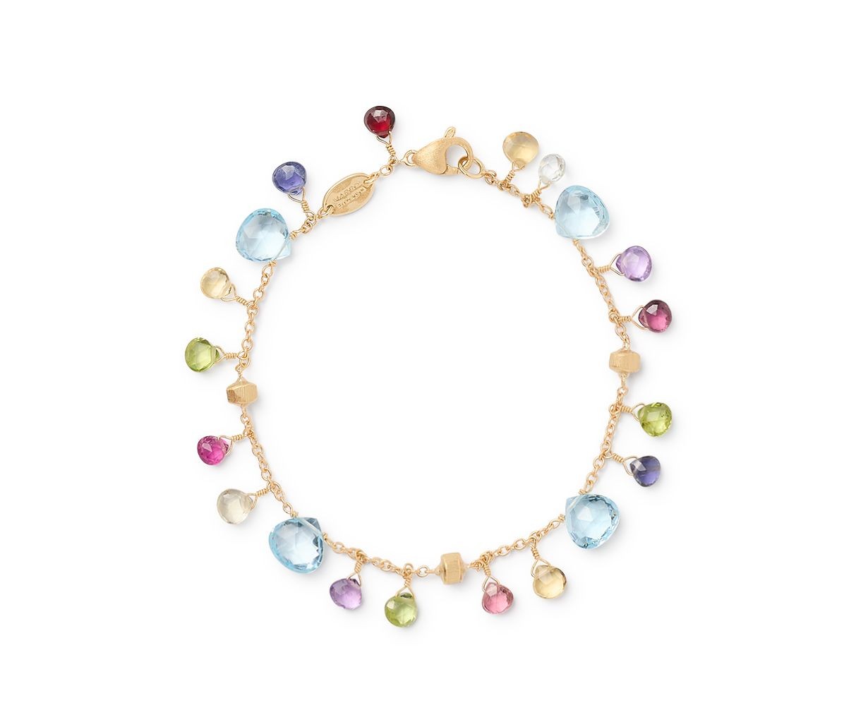 Marco Bicego Paradise 18K Gold Gemstone Bracelet