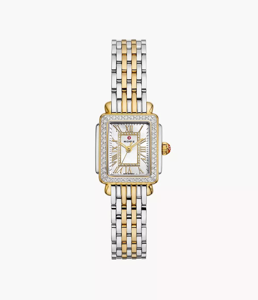 Michele Deco Madison Mini MOP Diamond Watch
