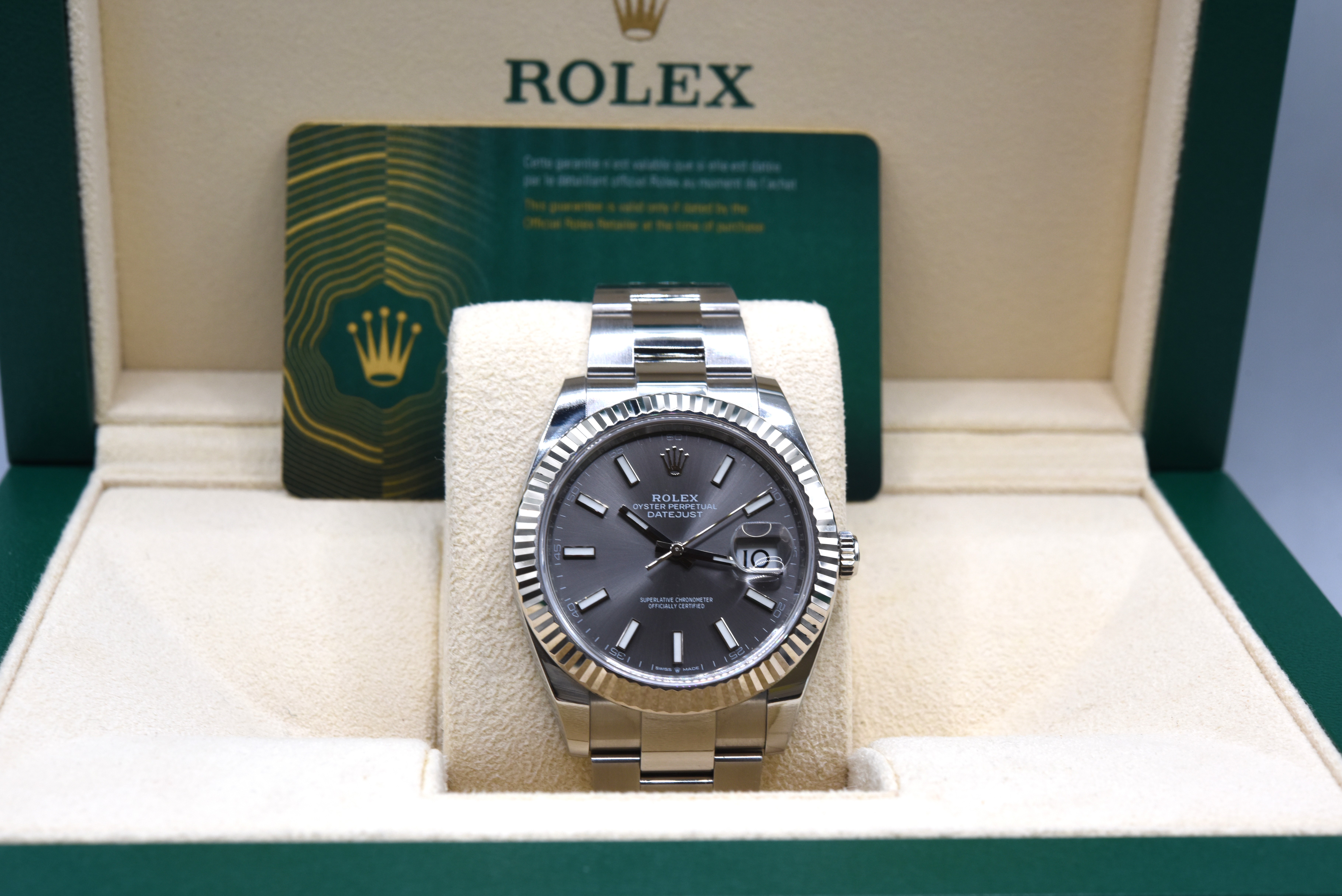 Rolex Datejust 41MM 2023 Box and Papers.