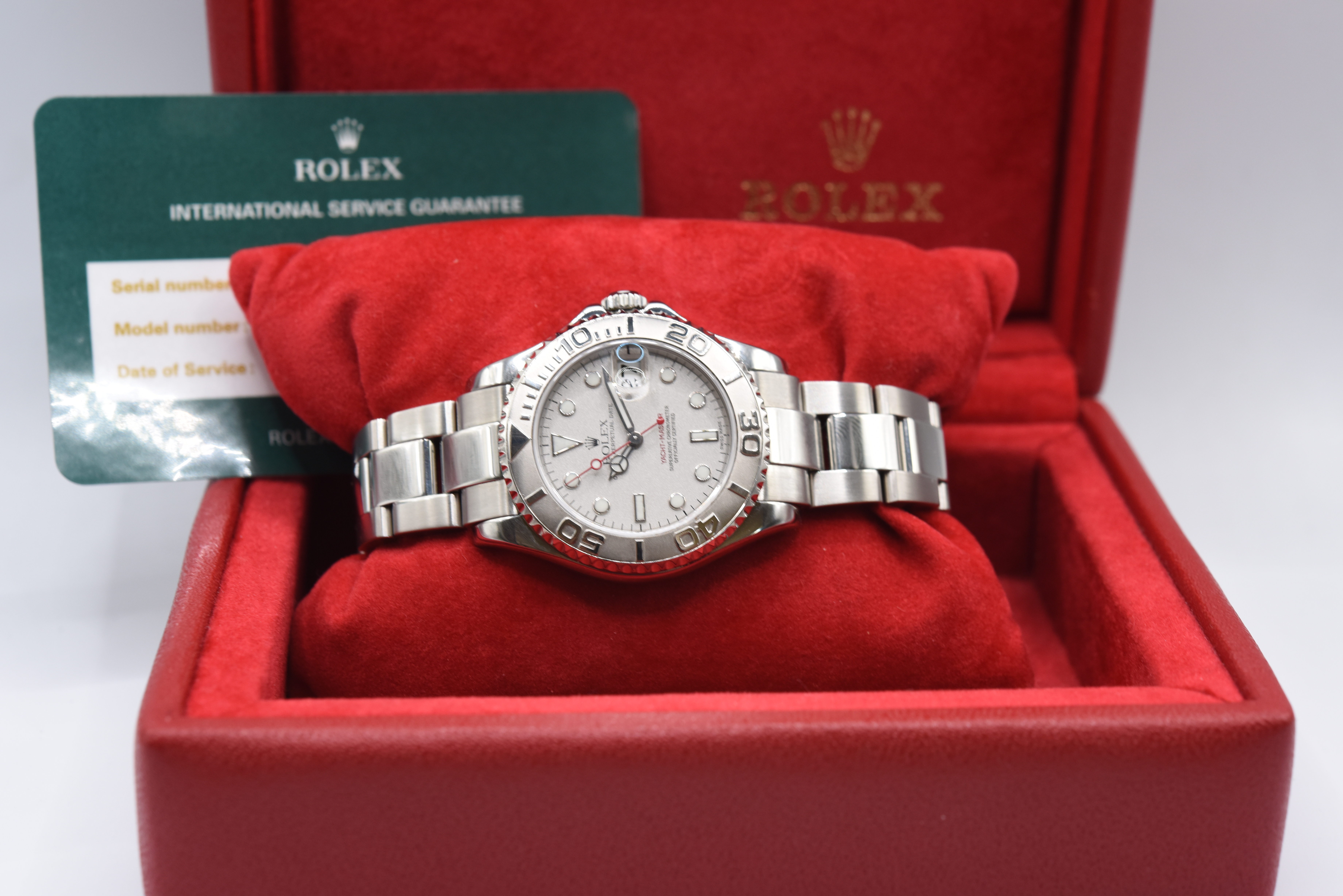 Rolex Yacht-Master 35MM 1999 Box and Papers.