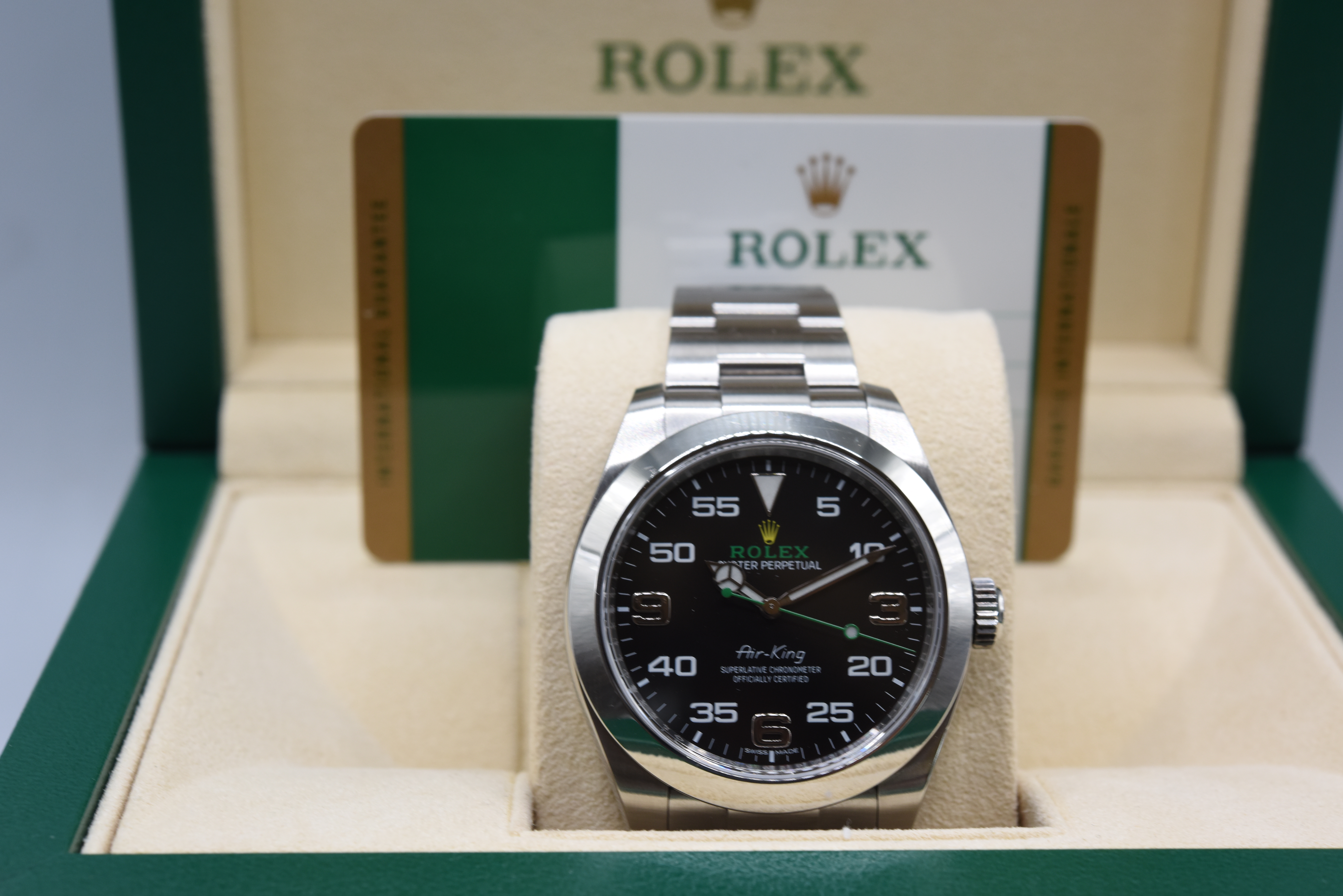 Rolex Air-King 116900 40mm Box & Papers.