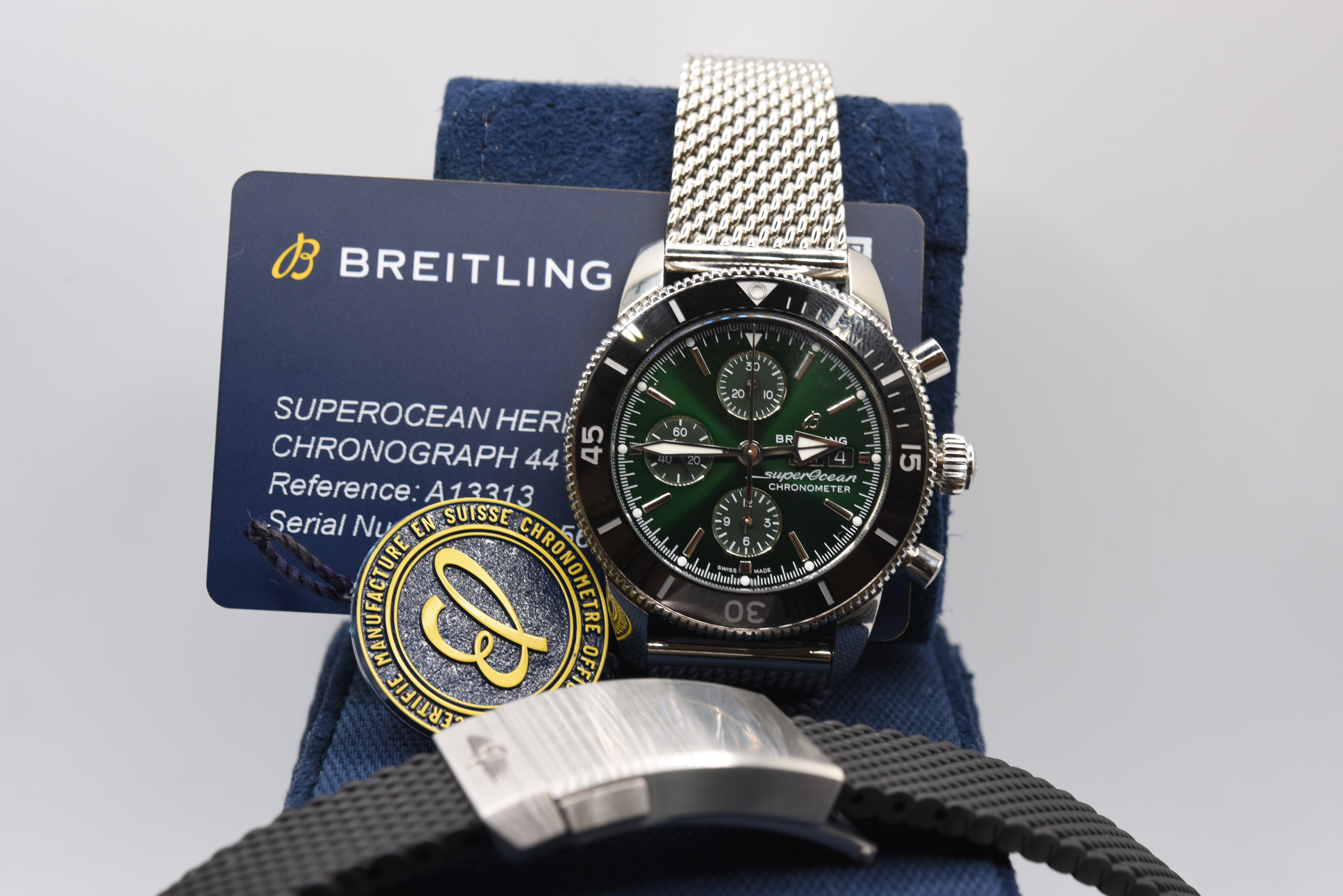 Breitling Superocean Heritage Chronograph 44MM 2024 Box and Papers.