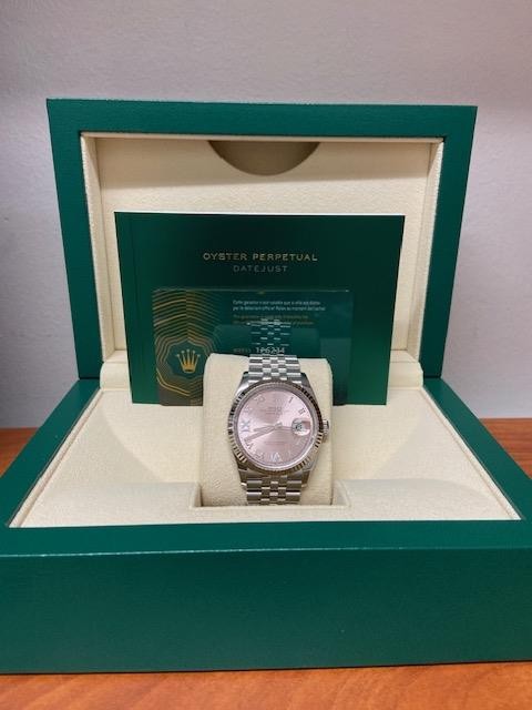 Rolex Datejust 36MM 2023 Box and Papers