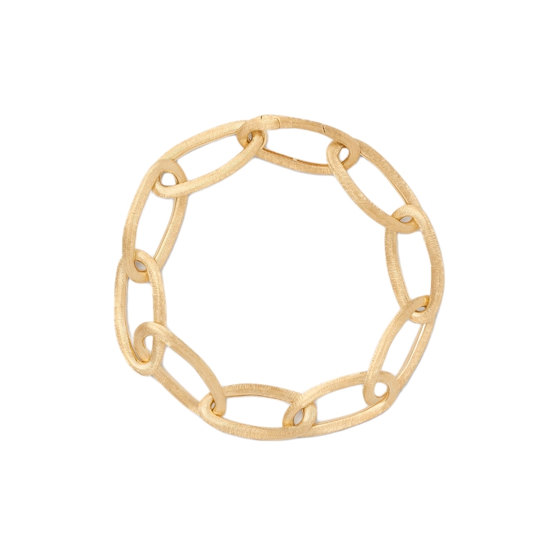 18K Yellow Gold Jaipur Oval Link Bracelet