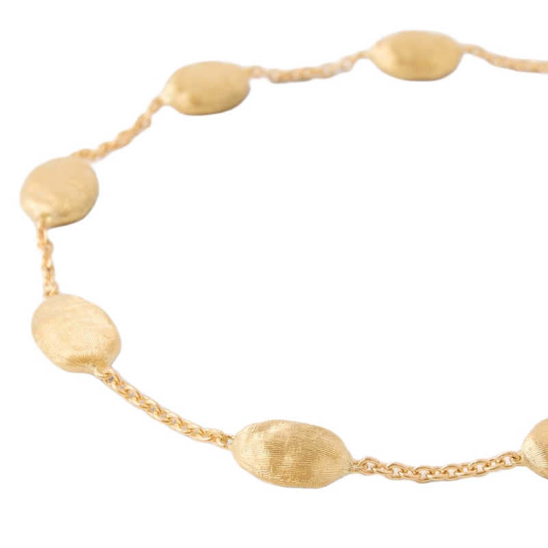 18K Yellow Gold Siviglia Medium Bean Bracelet