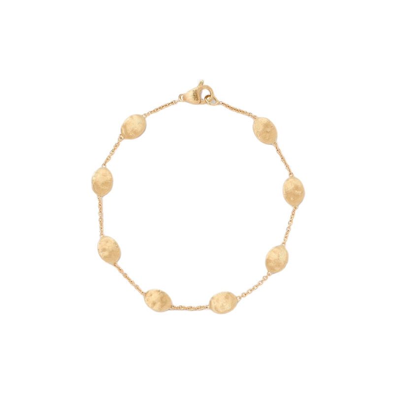 18K Yellow Gold Siviglia Medium Bean Bracelet
