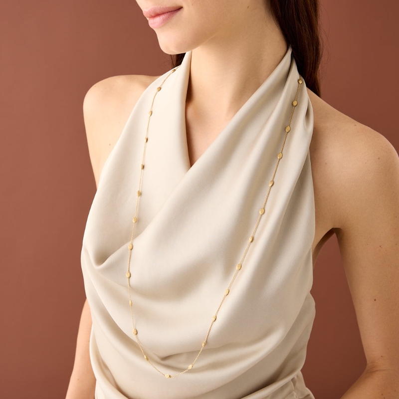 18K Yellow Gold Siviglia Long Necklace