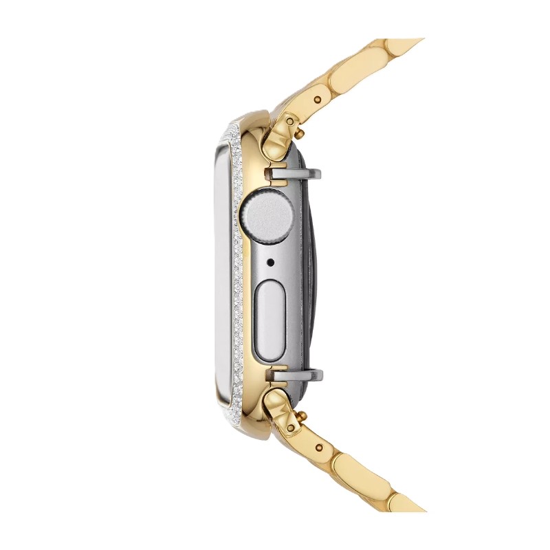 41MM Diamond Case For Apple Watch in 18K Gold-Plated