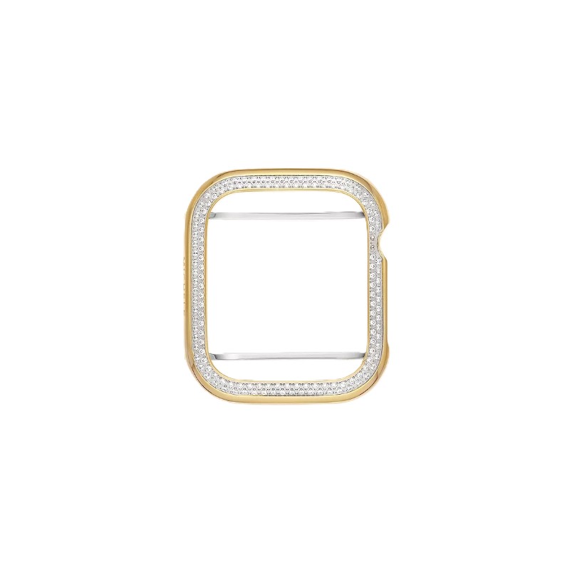 41MM Diamond Case For Apple Watch in 18K Gold-Plated