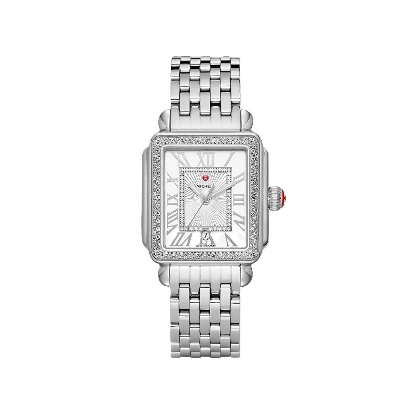 Deco Madison Stainless Diamond Watch