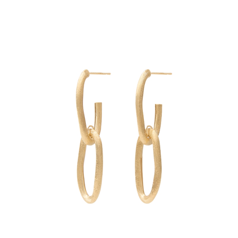 18K Yellow Gold Jaipur Link Drop Earrings