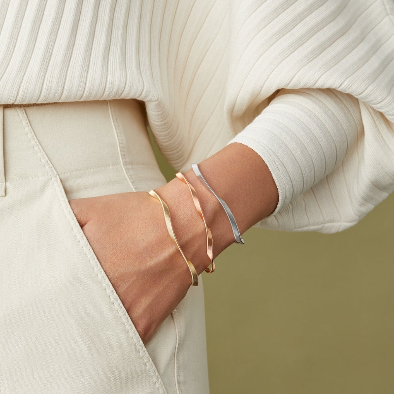 18K Yellow Gold Marrakech Twisted Supreme Bracelet