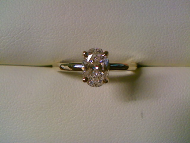 A.JAFFE 18K Yellow Gold Engagement Ring