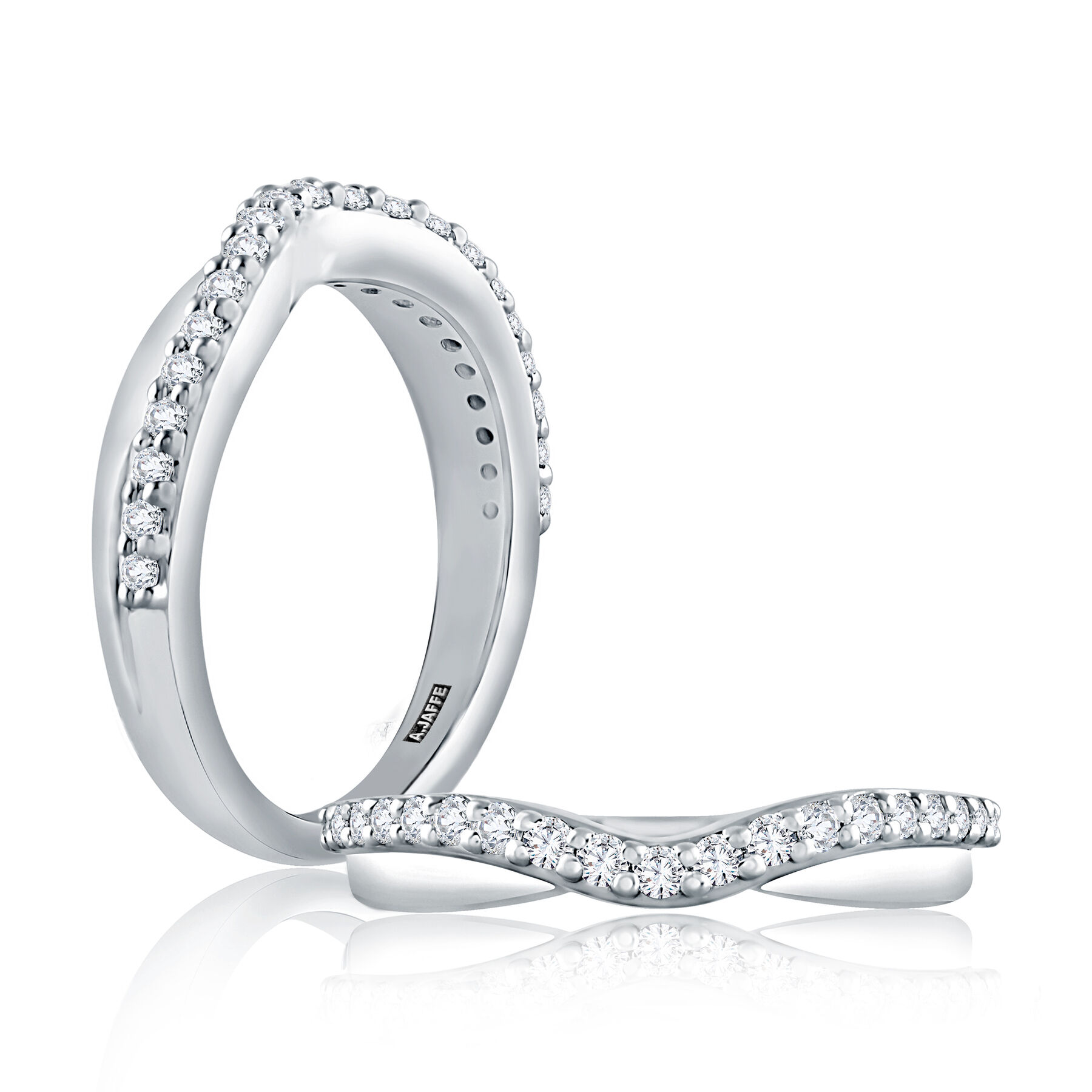 AJAFFE Contour Diamond Band