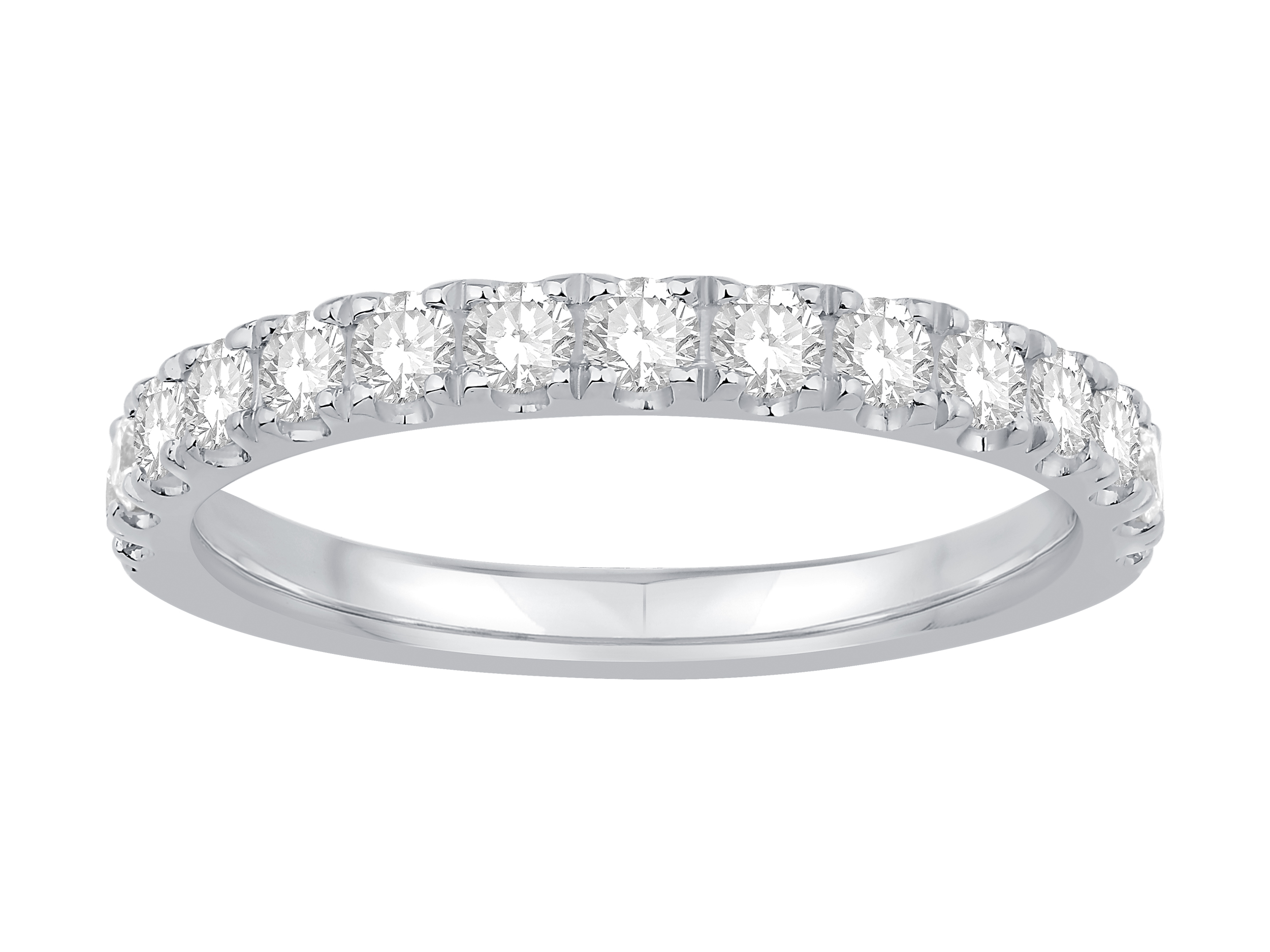 White Gold Diamond Wedding Band