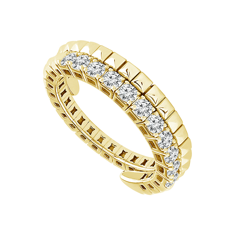 10K Yellow Gold Diamond Eternity Band