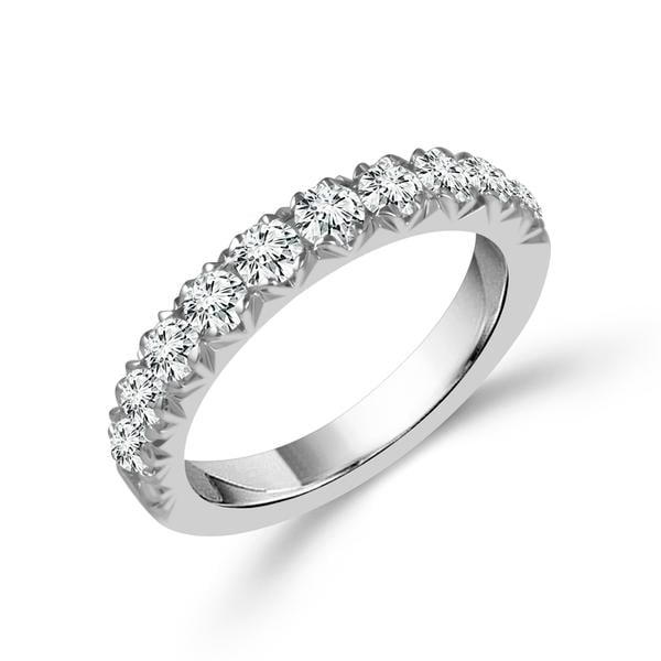 White Gold Diamond Wedding Band
