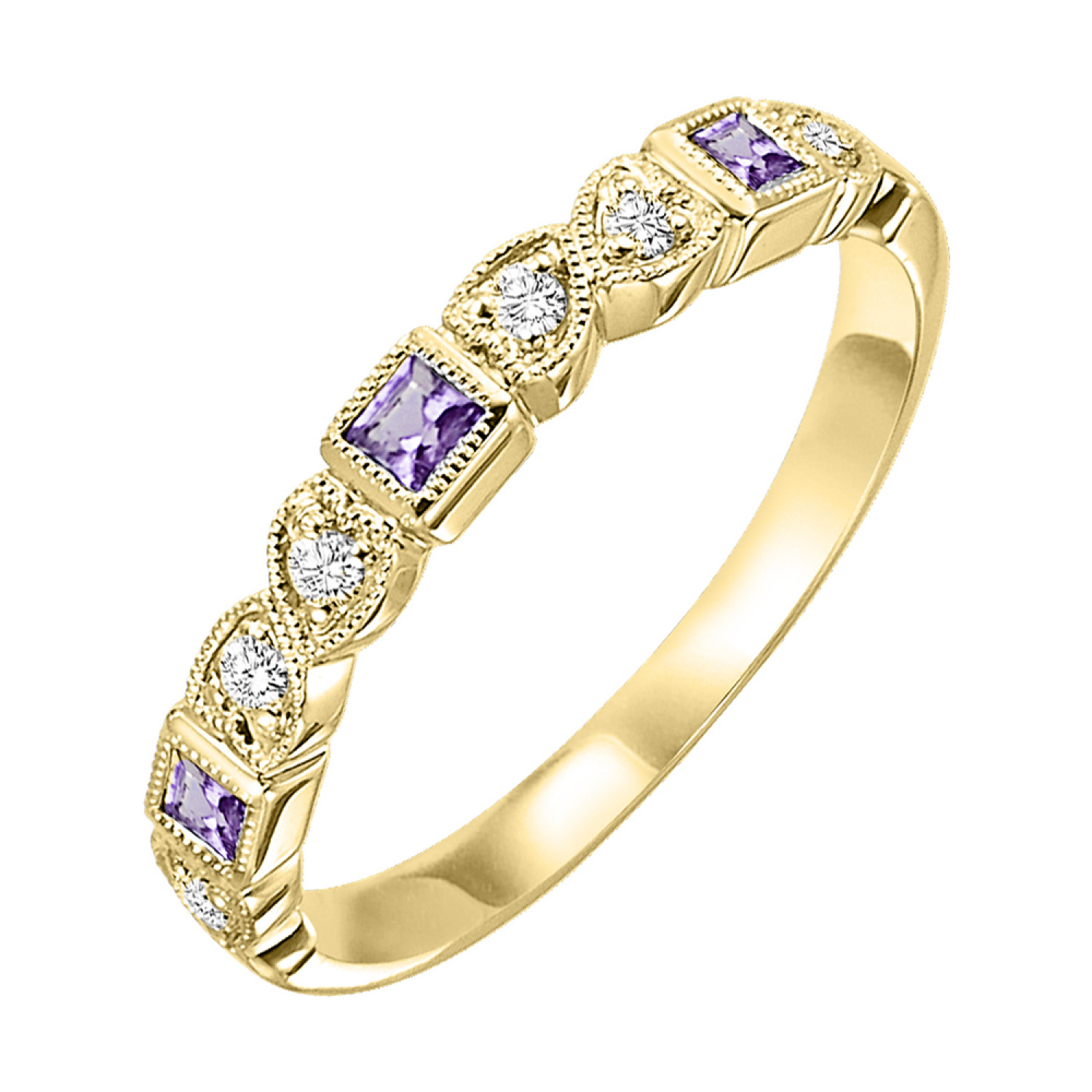1/12CTW & AME STACKABLE RING