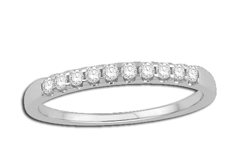Diamond Prong Set Band