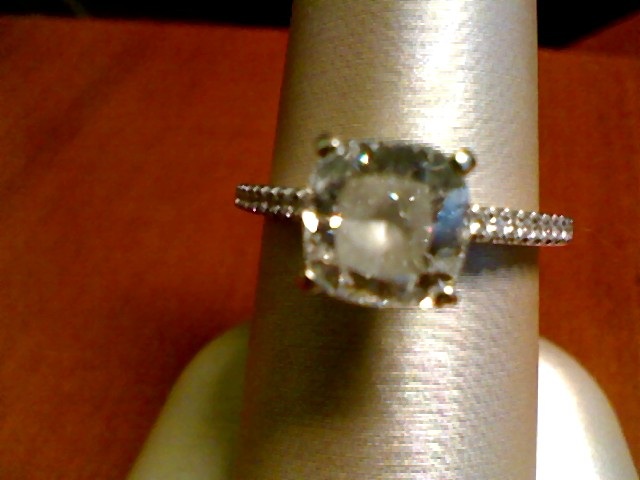 1.53ct Lab Grown Cushion Dia Semimount
IGI Cert