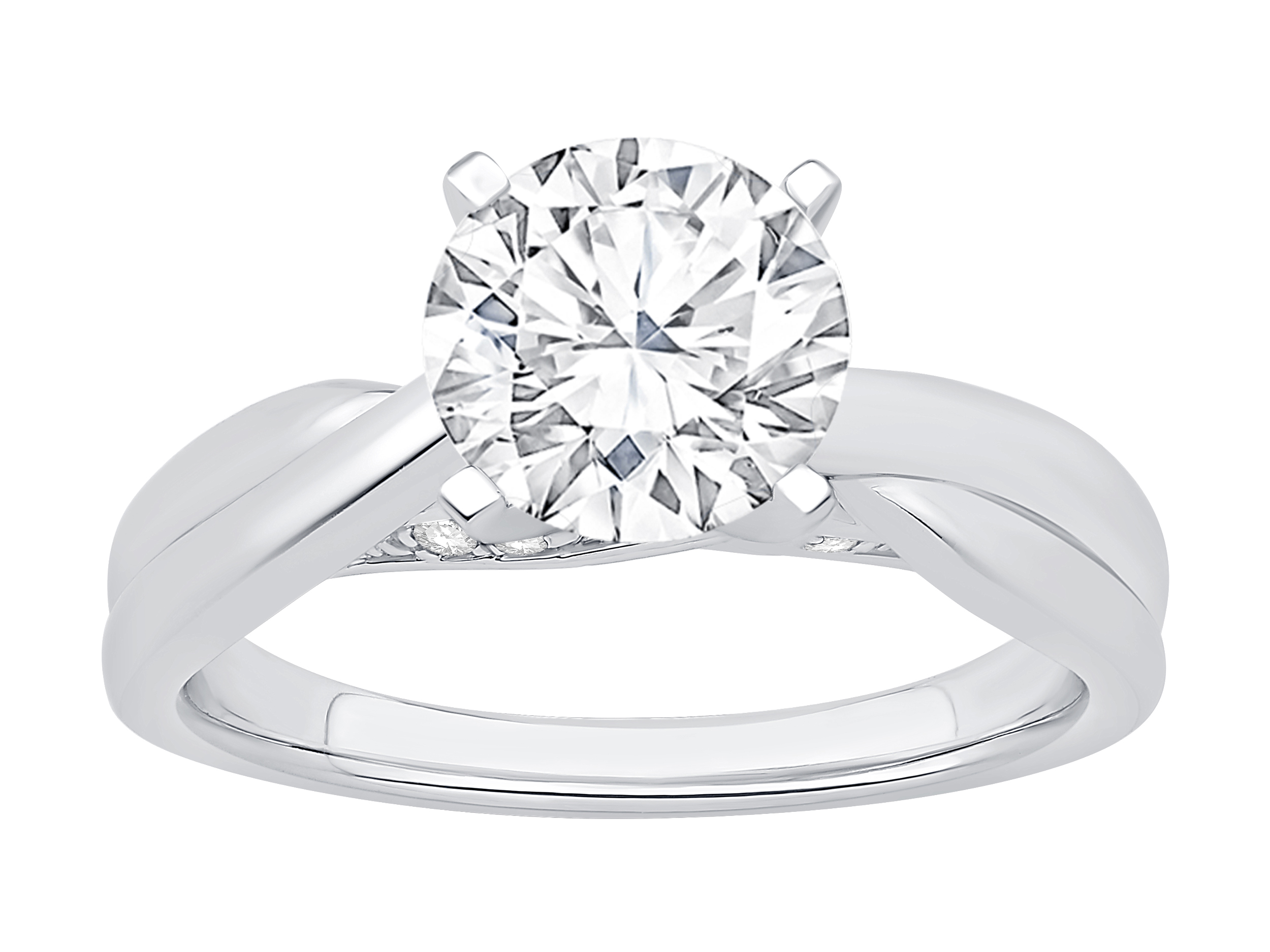 Platinum Diamond Semi Mount