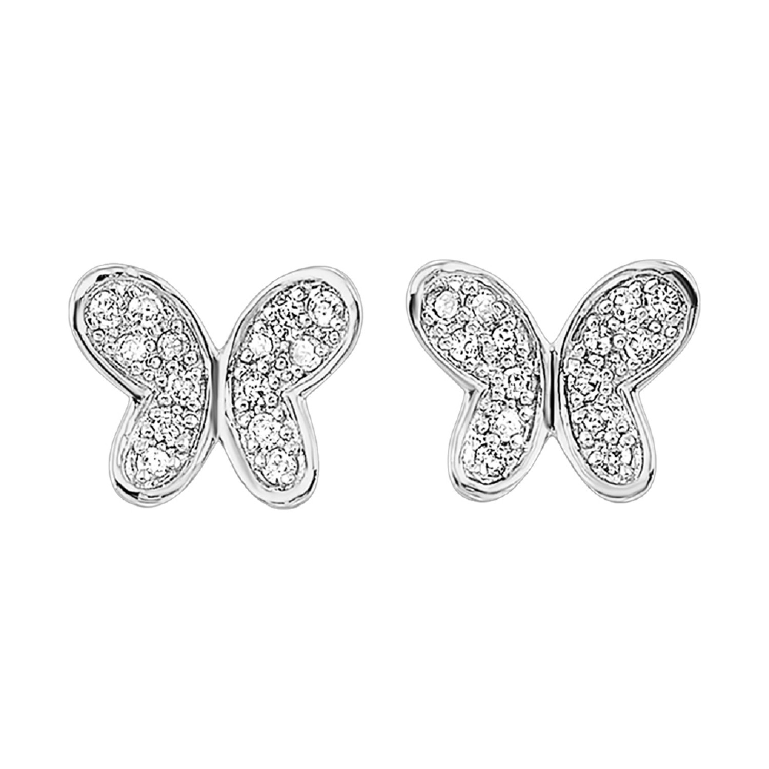 10K Butterfly Studs