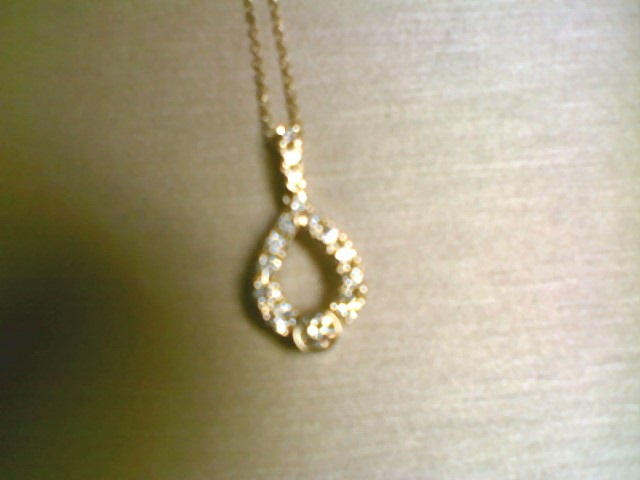 1/4CT DIA BEZEL PEND