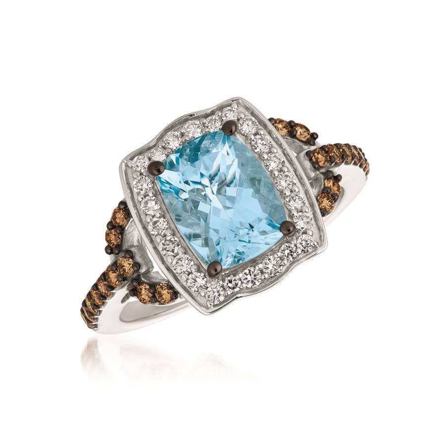 1.68CT AQUA DIA/CHOC RND