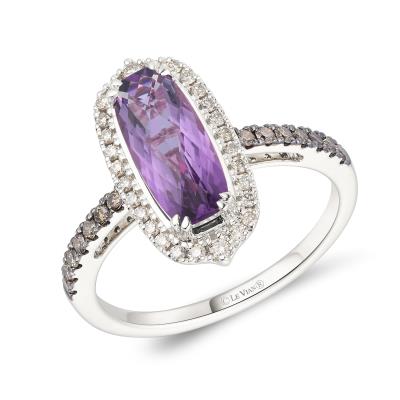 LEVIAN Amethyst 1 5/8 cts. Nude 1/5 cts., Chocolate 1/6 cts.