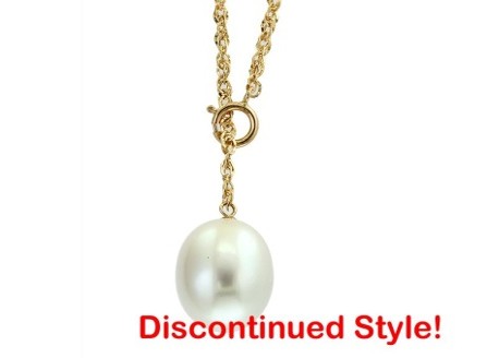 14k White Gold Pearl Bracelet