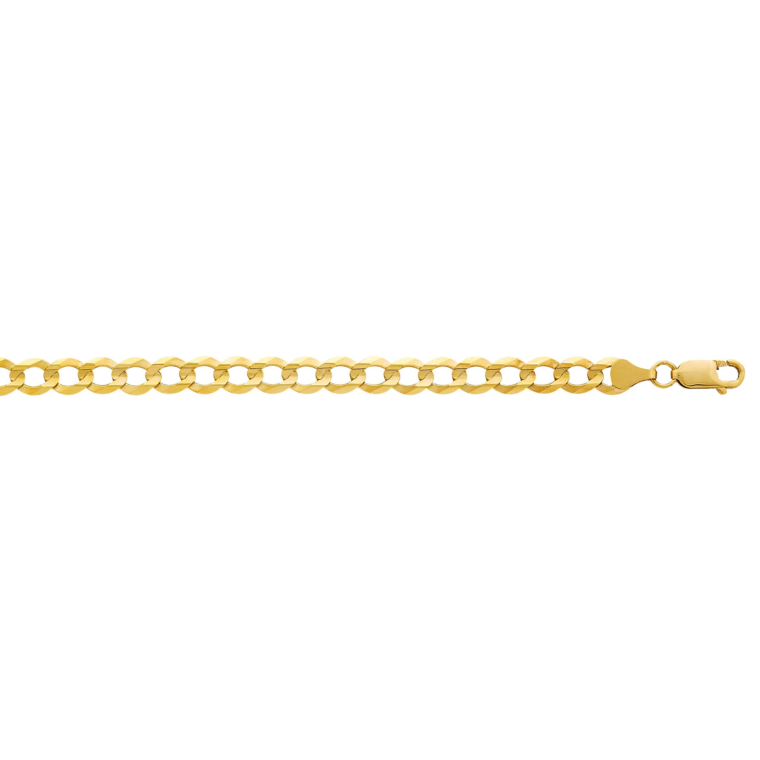 9.6MM SOLID CURB 
44.4 GRAMS