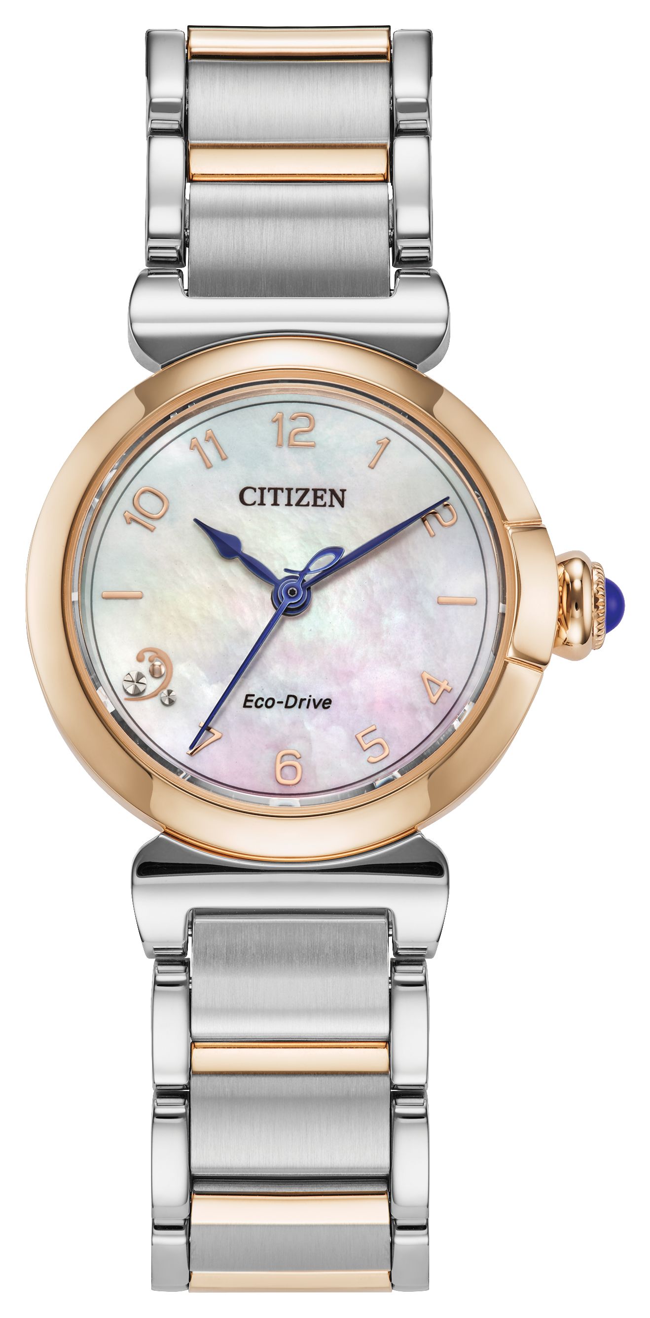 CITIZEN Eco Drive Women's Rose Gold/Silver Watch