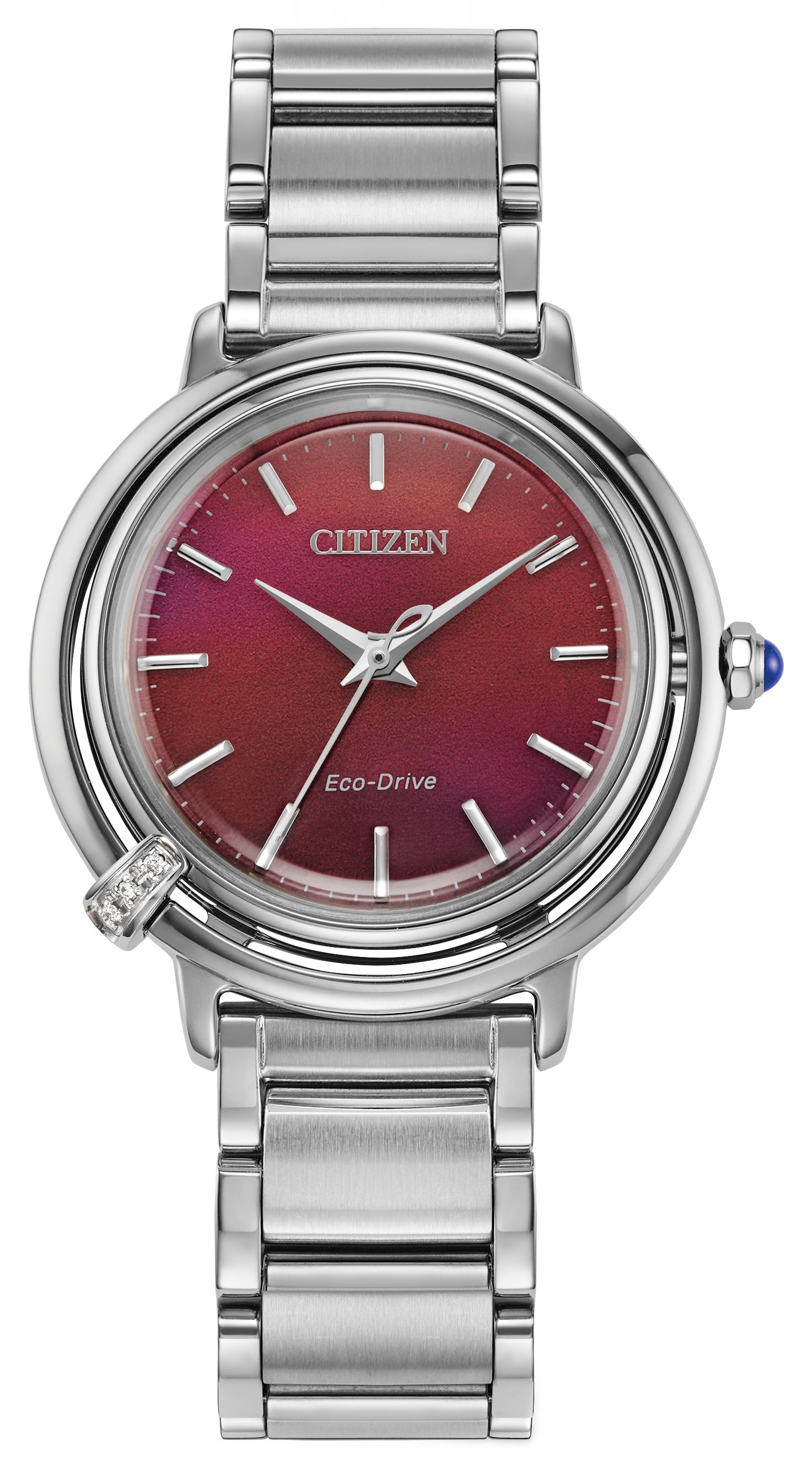 CITIZEN Ladies Eco Drive Red Watch