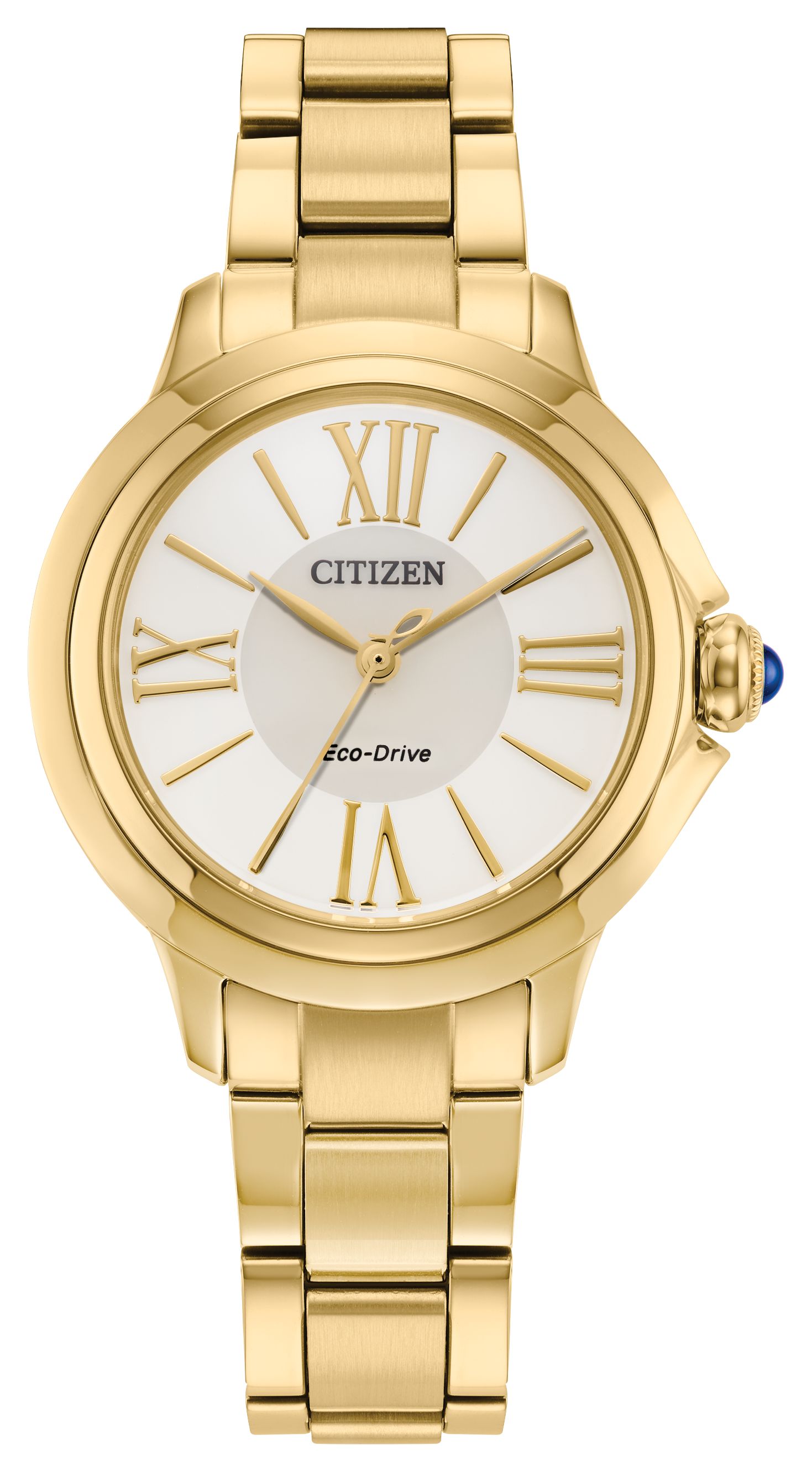 CITIZEN Ladies Eco Drive Yellow Watch
