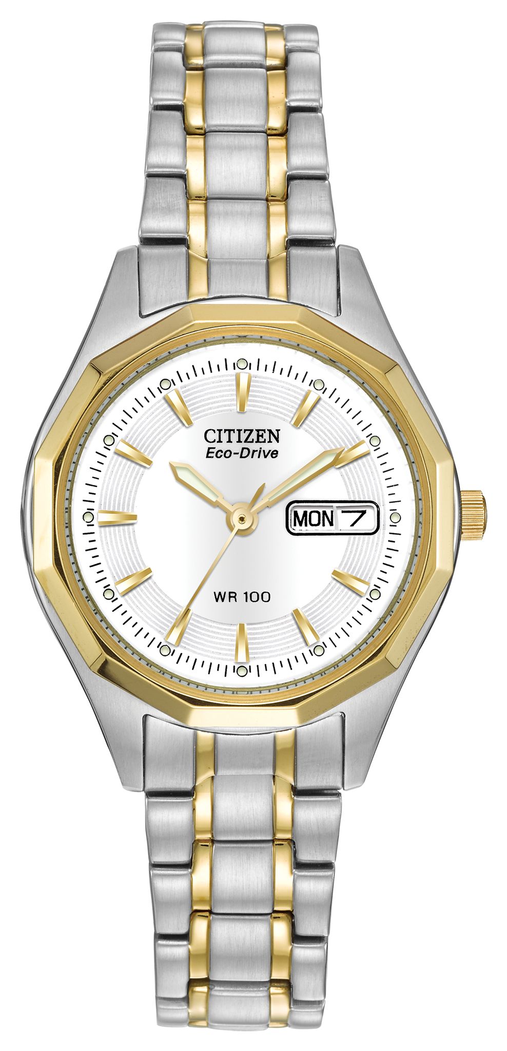 CITIZEN Ladies Two Tone Eco Drive Watch