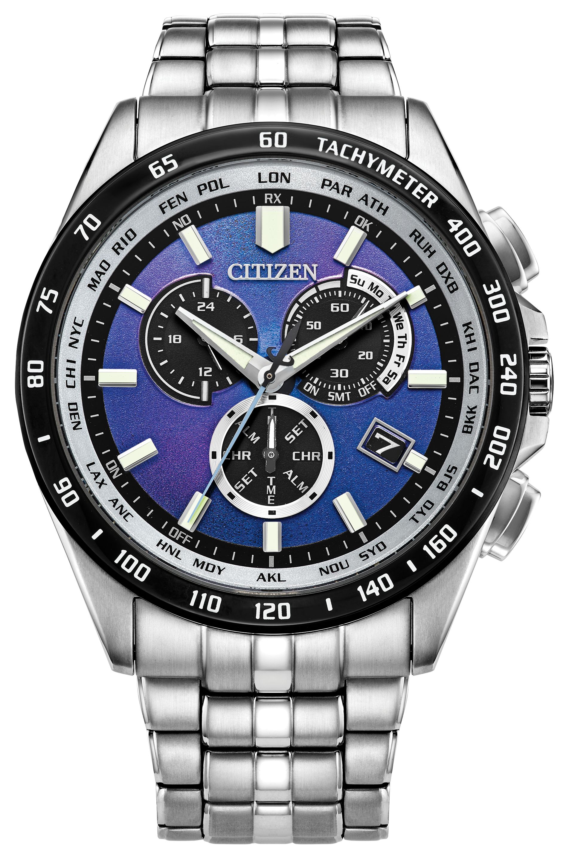 CITIZEN Mens Eco Drive Blue Watch