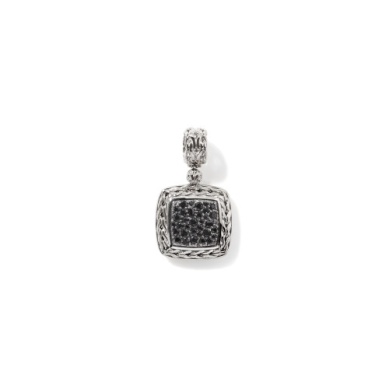 JOHN HARDY Sterling Silver Black Saphire Pendant