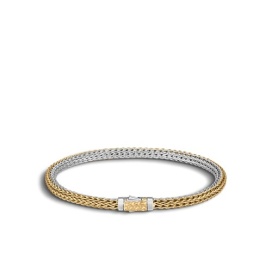 JOHN HARDY Sterling Silver & 18K Yellow Gold Bracelet