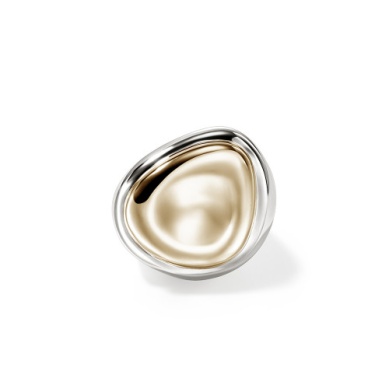 JOHN HARDY Two Tone Pebble Ring