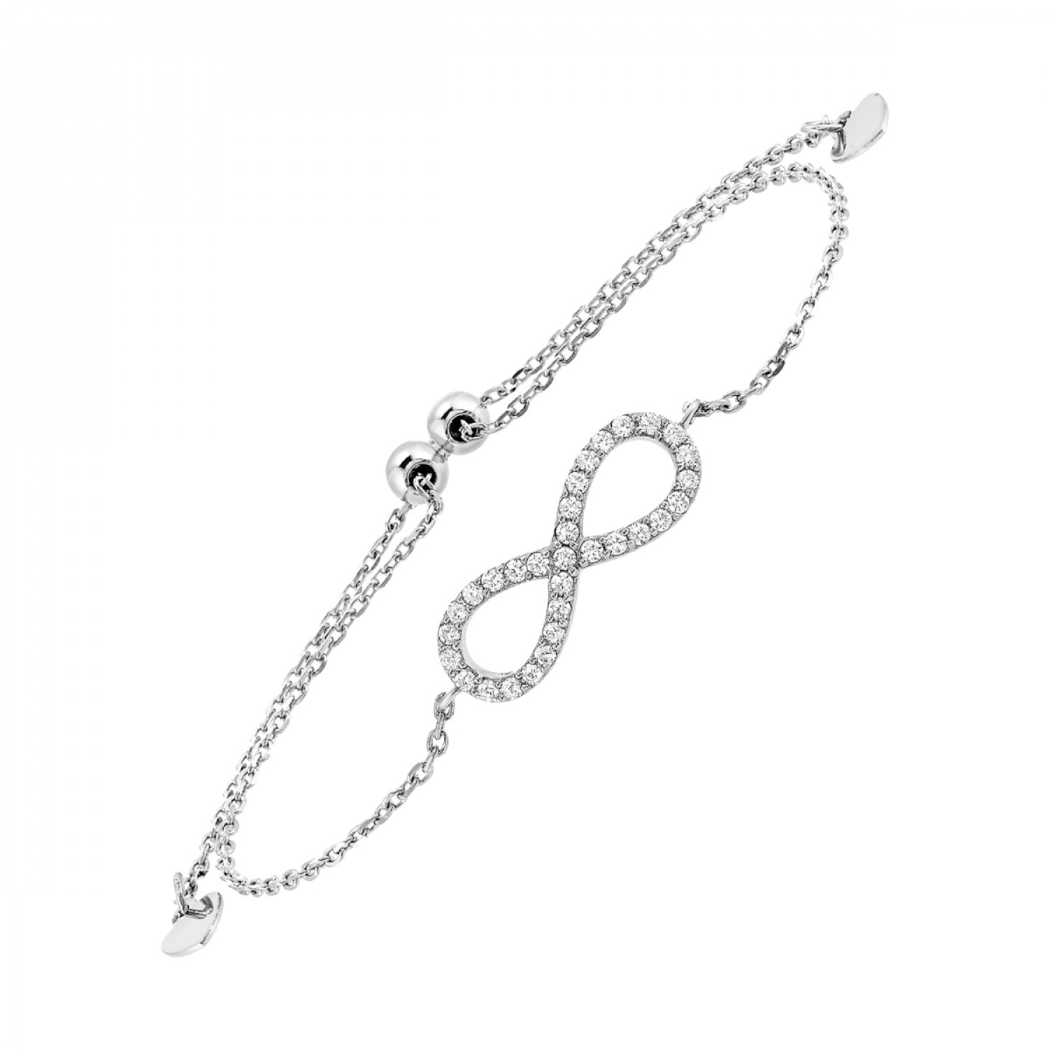 Sterling Silver Infinity Bracelet