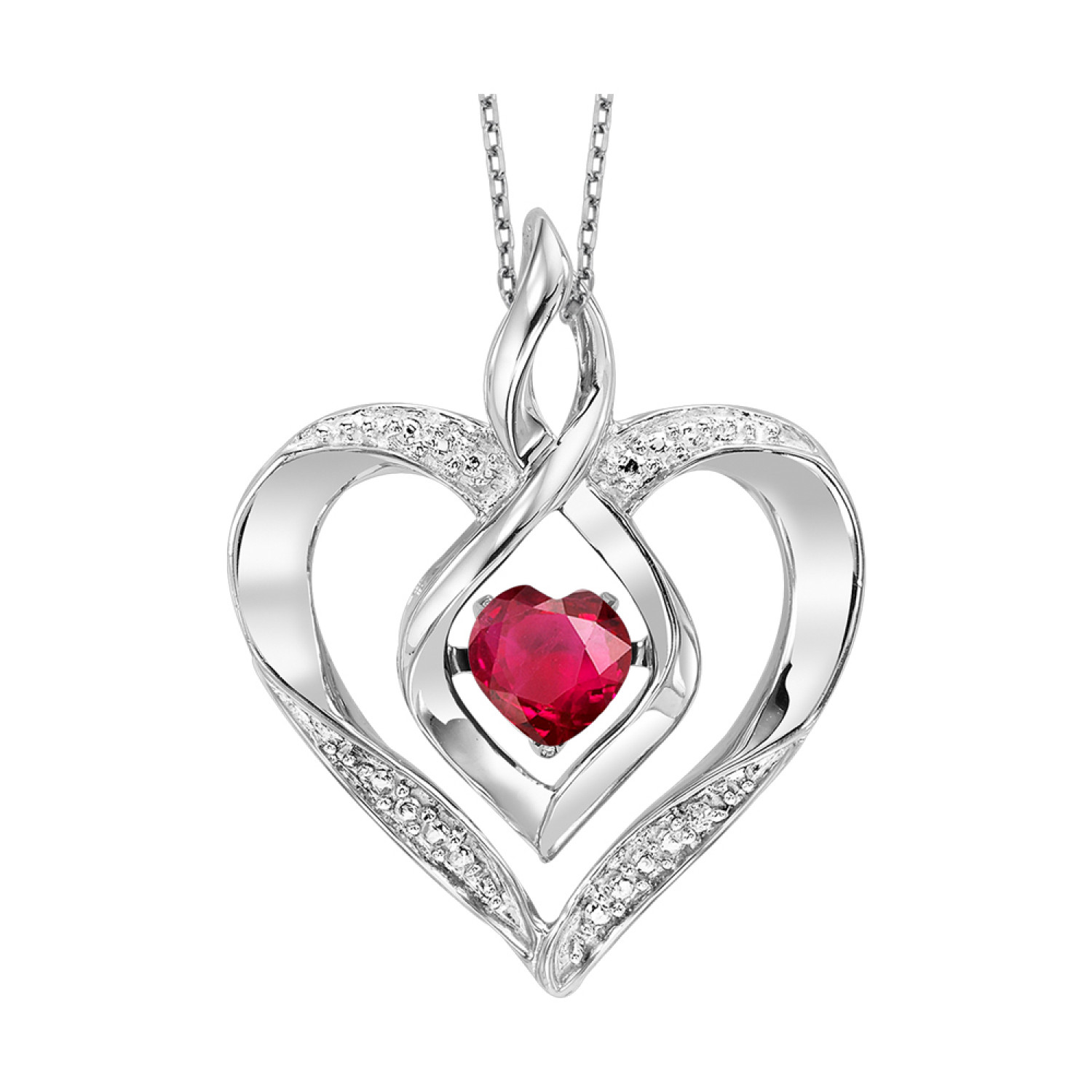 CREATED RUBY BIRTHSTONE HRT 
CATALOG