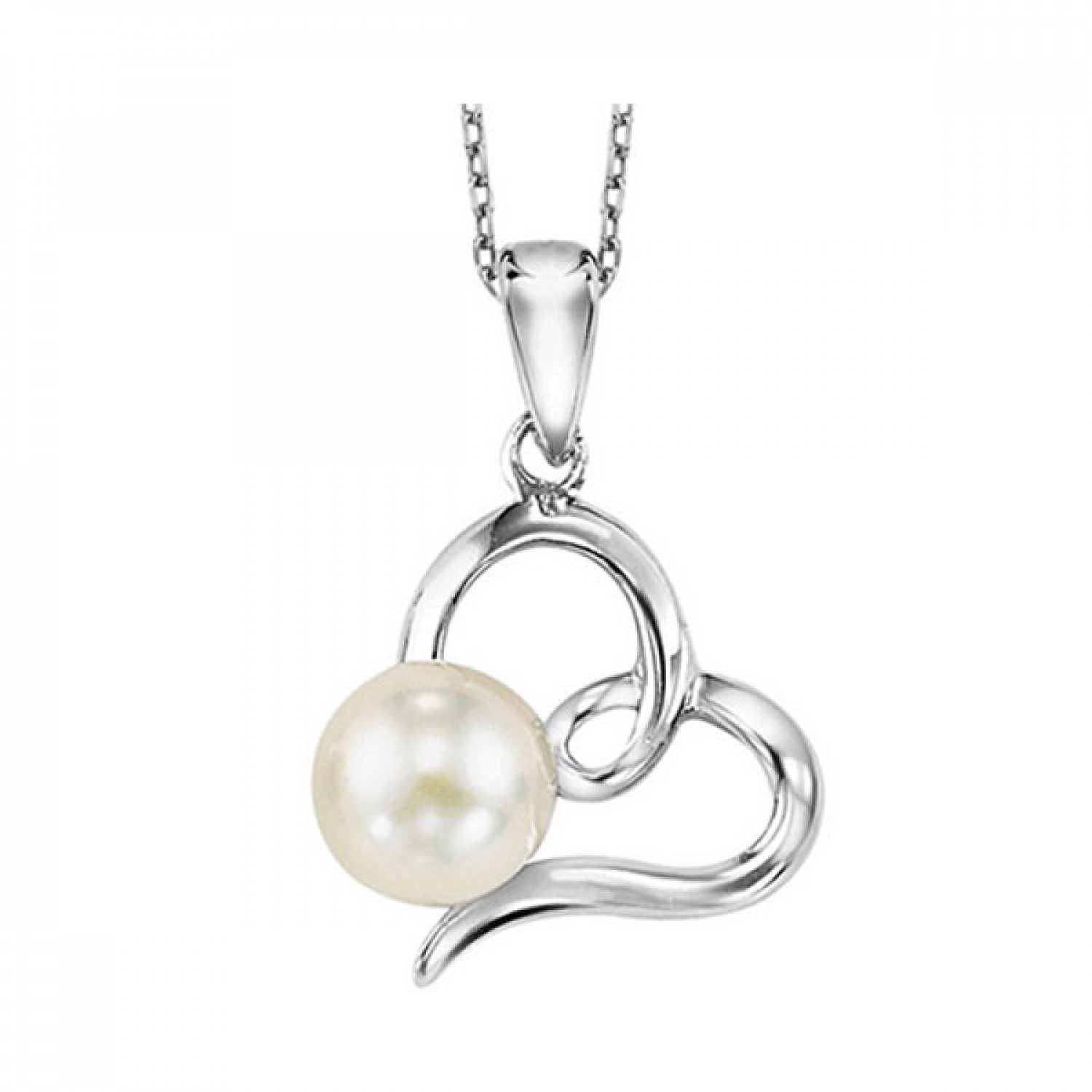 Sterling SIlver Pearl Necklace