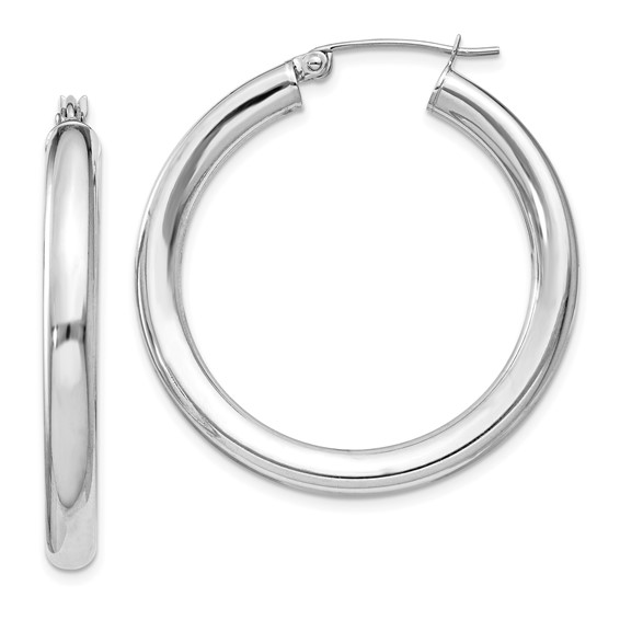 Sterling Silver Hoop Earrings