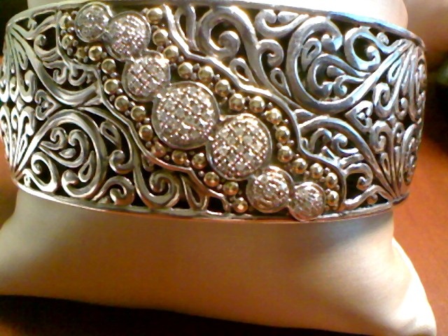 Estate Effy Pave Cuff Bracelet