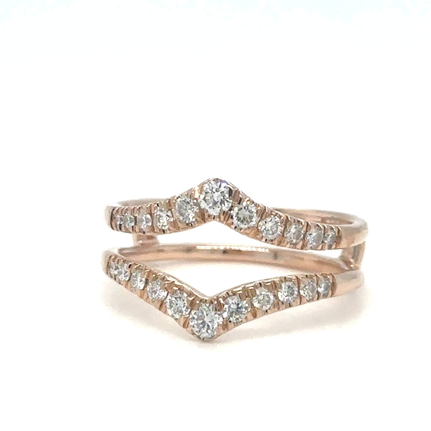 Rose Gold Diamond Insert