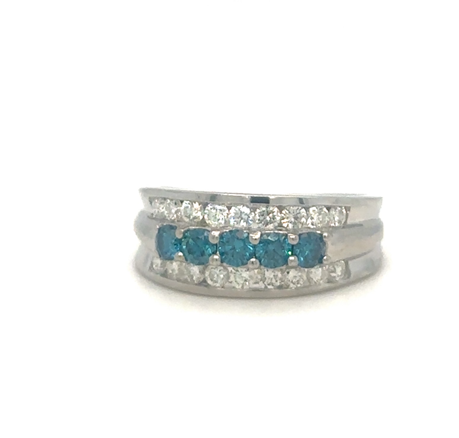 3 Row Dimaond Ring