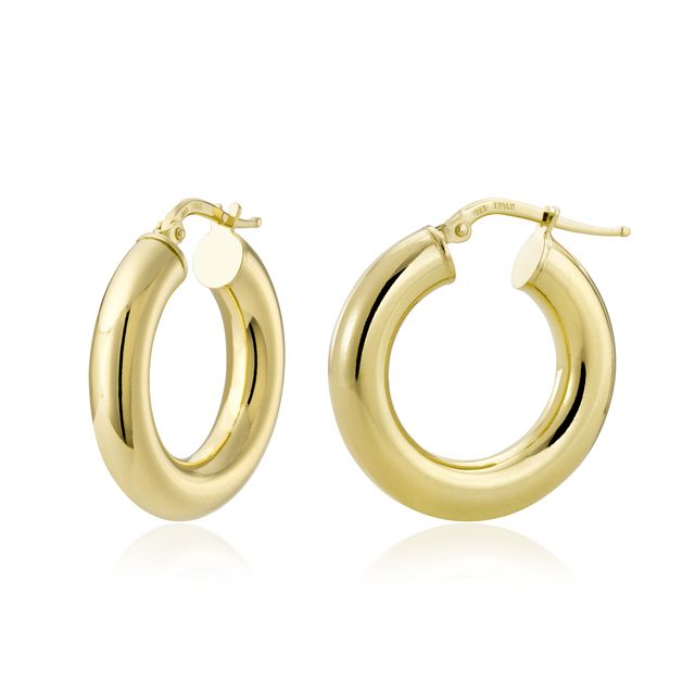 MISS MIMI Vermeil Yellow Hoop Earrings