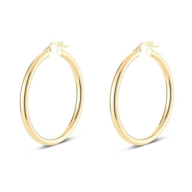 MISS MIMI Vermeil Yellow Hoop Earring